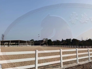 Commercio all'ingrosso <span class=keywords><strong>2</strong></span>/3/4 binario in plastica PVC PVC recinto Post fattoria Ranch bianco caldo vendita prezzo di fabbrica - Product Image 4