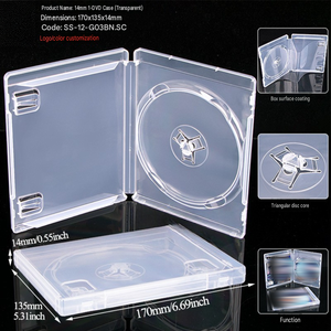 Boîte de rangement de remplacement pour jeux Blu-Ray PS3 PS4 PS5 personnalisée en usine, boîte de rangement pour un seul disque, couverture protectrice transparente pour PlayStation <span class=keywords><strong>Video</strong></span> - Product Image 3