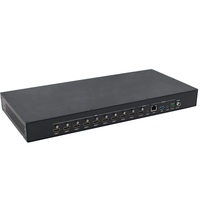 Quad Multi-Viewer 9x1 HDMI Switcher 9 Ports with Seamless Switch and IR