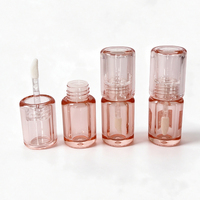 Tube de brillant à lèvres transparent à pinceau fin, tube de gloss à lèvres 3,5 ml, emballage vide, flacon de gloss à lèvres