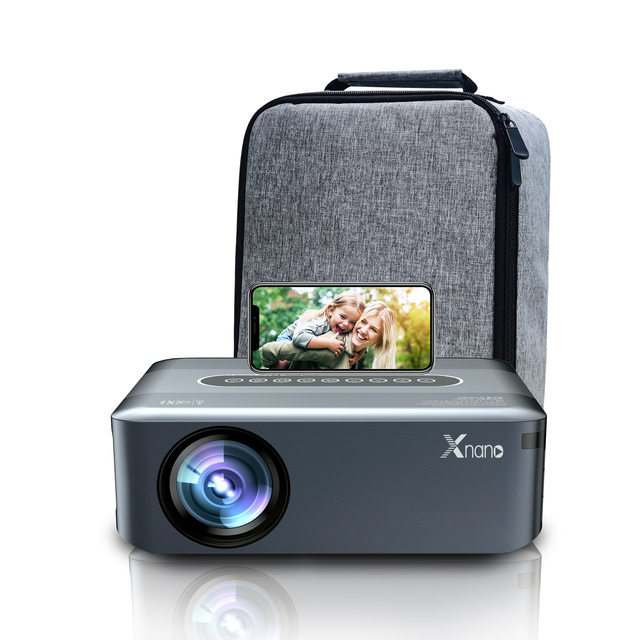 XNANO OEM X1 Projectors Android Dual Wifi Movie Projector Full 12000 Lumens Portable  Home Cinema Projetor 8k