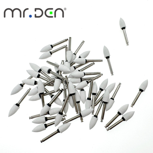 Mr.Den lucidatura dentale elettrolitica dentale a stelo composito lucidante dentaria a due colori per composito per unghie da laboratorio - Product Image 1