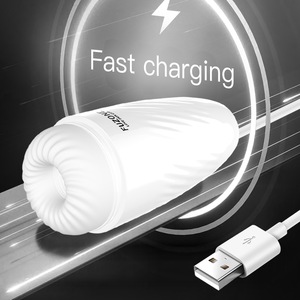 リアルな人間の声と負圧インテリジェントインタラクションを備えた電動感覚振動男性用オナホール - Product Image 1