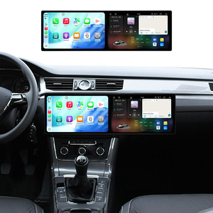 MOOKAKA Autoradio Doppio Schermo 10.1 Pollici per VW Passat 2016-2018, Lettore DVD GPS, Intrattenimento Multimediale, Schermo Co-pilota, Android 14 - Product Image 1