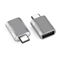 Adaptador USB Tipo C OTG, Conector Micro Macho a USB Hembra, Adaptador Tipo-C a USB 3.0 OTG para Samsung S20, Convertidor USBC