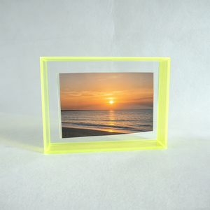 Wholesale Custom Color Double‑Sided Magnetic Fluorescent Acrylic Photo <b>Frame</b> Easy Assemble For Desktop Display - Product Image 1
