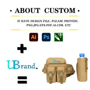 Marsupio modulare per <span class=keywords><strong>avventure</strong></span> all'aria aperta-borsa cintura da trekking regolabile con più tasche portaoggetti e sistema di fissaggio degli attrezzi - Product Image 3