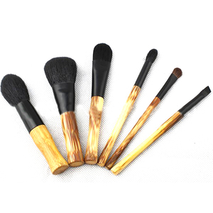Pelo de <span class=keywords><strong>cabra</strong></span> maquillaje pinceles manija de Bambú - Product Image 1