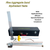 Ensemble d'essai du S.E.S. (Sand Equivalent Shaker) avec garantie 1 an, produit en promotion, équipement d'essai des sols