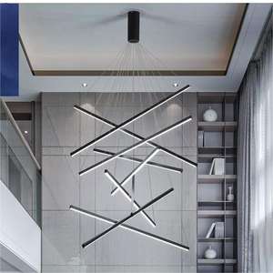 Commercio all'ingrosso e al dettaglio camera da letto soggiorno luce pendente popolare e pratico negozio di abbigliamento ristorante 7 5 testa lampadario - Product Image 4