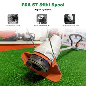 Cabezal de repuesto Autocut C3-2 4009 710 2106 para desbrozadora Stihl FSA 57, FSE 52, piezas de repuesto para cortacésped robótico - Product Image 6
