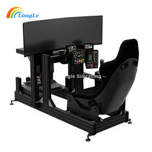 Avión completo SIM Racing Rig Simulador de conducción Simulador de vuelo de cabina Cockpit Rig 4080 Perfil de aluminio Sim Racing Rig - Product Image 5