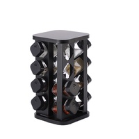Étagère de rangement multifonctionnelle en acier inoxydable à quatre niveaux pour épices, huile et sel, pour cuisine domestique, écologique, vente directe usine