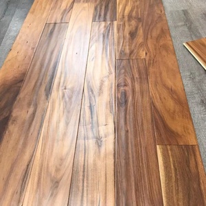 Geleneksel tarzı kısa yaprak altın renk akasya kapalı çok katmanlı parke el kazınmış mühendislik parke döşeme - Product Image 4
