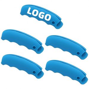 Soporte Ergonómico de Silicona sin BPA para Bolsas de Compras, Protector de Manos para Transportar Comestibles con Agujero para Llavero, Logotipo Personalizado Promocional - Product Image 4