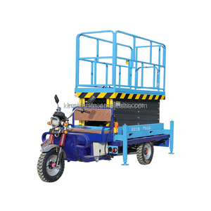 Plate-forme d'accès au travail CE ISO Manutention de matériaux hydrauliques Élévateur à ciseaux monté sur camion - Product Image 5