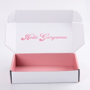 Custom Size and Logo for Jewelry Shipping Box Custom Print Colorful Packaging Cardboard Mailer Shipping Shoes Box - Product Image 2