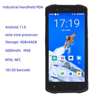 Terminal de données RFID NFC IP68, scanner de codes-barres industriel PDA SG7908 6000 mAh, robuste, Android 11, PDA portable pour la logistique DHL