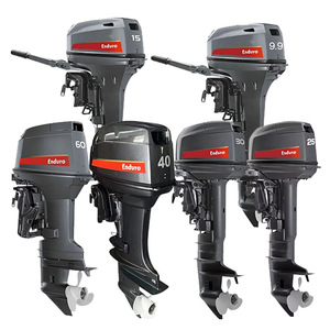 Moteur de bateau de pêche 30 CV, 2 temps, 496 cm³, robuste, refroidissement par eau, système d'allumage CDI, moteur de bateau de pêche à essence - Product Image 1