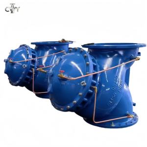 Válvula Reductora y Mantenedora de Presión Manual de Tipo Wafer de Hierro Fundido Ajustable para Sistemas de Suministro de Agua - Product Image 2