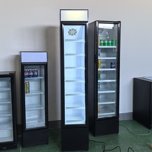 Réfrigérateur de bar à boissons <span class=keywords><strong>vitrine</strong></span> de boissons froides à porte en verre mince 105L - Product Image 2