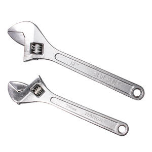 ประแจปรับขนาดได้ 10 นิ้ว และ 12 นิ้ว อเนกประสงค์ ผลิตจากเหล็กกล้าคาร์บอนสูง CRV สำหรับงาน DIY บรรจุในกล่อง - Product Image 1