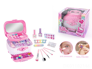Juguetes <span class=keywords><strong>de</strong></span> imitación <span class=keywords><strong>para</strong></span> niños y <span class=keywords><strong>niñas</strong></span>, maquillaje, joyería, vestidor <span class=keywords><strong>de</strong></span> <span class=keywords><strong>uñas</strong></span>, Maleta, conjunto <span class=keywords><strong>de</strong></span> belleza, juguetes <span class=keywords><strong>para</strong></span> niños - Product Image 2