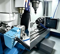 Máquina Herramienta CNC de Alta Precisión XH7115B con Precisión de 0.015 mm, Carga de Mesa de 30 kg, Cargador de Herramientas de 10 Estaciones, 380 V, 1 Año de Garantía