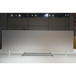Acrílico transparente mesa de vidrio esmerilado <span class=keywords><strong>divisiones</strong></span> de oficina pantalla para estación de trabajo - Product Image 2