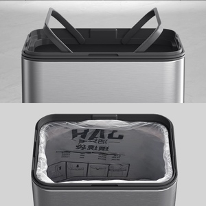 ELPHECO 15L/20L/30L/40L/50L/60L أوتوماتيكي مزدوج الفتح بأجنحة مفتوحة LED بأغطية للاستخدام المنزلي - Product Image 2