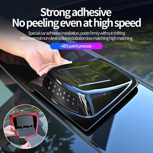 Lampes décoratives LED solaires pour toit de voiture, avec couvercle LiDAR, anti-collision arrière, clignotantes, et feux de navigation. - Product Image 5