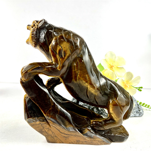 Tùy Chỉnh Tự Nhiên Chữa Bệnh <span class=keywords><strong>Tiger</strong></span> Eye Đá Quý Khắc Tinh Thể <span class=keywords><strong>Tiger</strong></span> Cho Trang Trí Nội Thất - Product Image 3