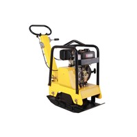   Mini-compacteur de sol à moteur avec fonction vibrante efficace, plaque vibrante