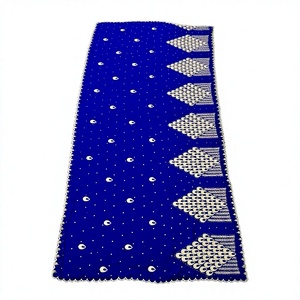 Écharpe en voile de coton pour femme, brodée de strass, légère, respirante et douce, vente en gros, OEM ODM personnalisé - Product Image 2