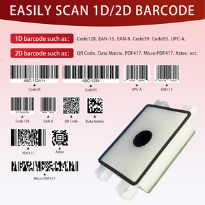 JOAD OEM Pequeño 1D 2D Módulo de escáner de código de barras Interfaz USB Sensor CMOS 200/MIN Velocidad de escaneo 1 año de garantía Lector de código QR integrado - Product Image 3