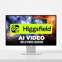 Plataforma Higgsfield 9000 o 12000 Créditos, Recursos Rápidos de Renderización y Generación de Video con IA para Estudios y Equipos de Contenido