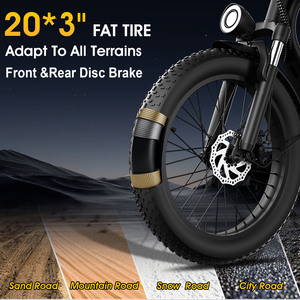 Trottinette Électrique PAMILA E3 48V 1000W 20 Pouces 15.6Ah 26 Mph 40-60 Miles avec Pneus Larges, Éclairage Coloré et Moteur Central – Expédition Gratuite depuis les États-Unis - Product Image 4
