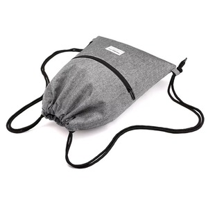 Polyester <b>Waterproof</b> <b>Drawstring</b> Backpack <b>Bag</b> Gym <b>Drawstring</b> <b>Bag</b> for Men Women - Product Image 5