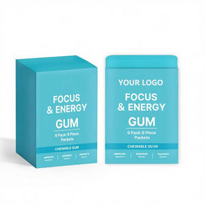 Chicle de L-Teanina con Vitaminas OEM de Solilan, Suplemento para la Salud Cerebral, Energía y Concentración, Sabor Menta - Product Image 3