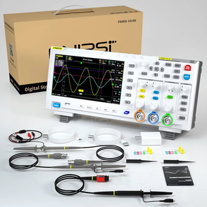Oscilloscope numérique <span class=keywords><strong>FNIRSI</strong></span>-<span class=keywords><strong>1014D</strong></span> P4100 2 en 1 avec générateur de signal à double canal d'entrée, fréquence d'échantillonnage de 100 MHz, 1 GSa/s - Product Image 1