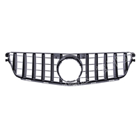 Calandre avant pour Classe C W204, argentée, ABS, neuve, compatible avec les modèles Classe C 2007-2014