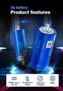 충전식 2.3V 리튬 티타 네이트 배터리 원통형 Yinlong Lto 40Ah 배터리 Lto 셀 66160 - Product Image 2