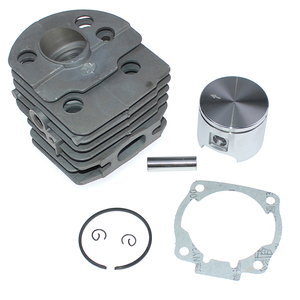 Kit de Pistón y Cilindro HuzMann de Alta Calidad de 46 mm para Motosierra Husqvarna Hus 55 y <span class=keywords><strong>Jonsered</strong></span> 590 OEM #   503 60 91 71 - Product Image 1