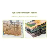 Supports de briques en acrylique liquide effet sable, motif billets de cinéma, simples et mignons, thème étoiles et anime, articles de collection DIY, ornements, figurines sur mesure, faits à la main