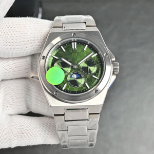 Reloj de Lujo Más Vendido, Caja de Acero Inoxidable, Cierres de Seguridad, Reloj Mecánico Adecuado para Actividades al Aire Libre para Hombres - Product Image 1