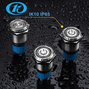 Chinakel 12mm đẩy nút không thấm nước đẩy nút cho thang máy vi chuyển đổi - Product Image 6