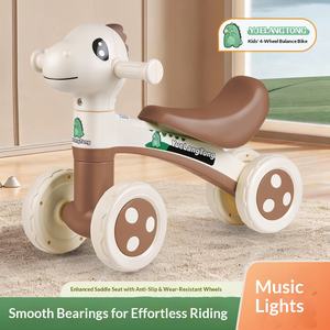 Bicicleta de Equilibrio para Bebés con Diseño de Dinosaurio, sin Pedales, para Niños de 1 a 3 Años - Product Image 4