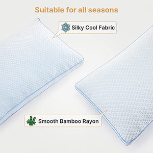 Versnipperd <span class=keywords><strong>Latex</strong></span> Traagschuim Kussen Voor Slaap Traagschuim En Gel Versnipperd Kussen - Product Image 5