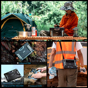 Nueva llegada 10,1 pulgadas OUKITEL RT7 TITAN Tablet 8GB + 256GB Android 13 MediaTek Dimensity 720 Octa Core Rugged Tablet - Product Image 6