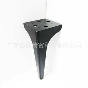 Black Zinc Alloy <b>Sofa</b> Legs Customizable Size Modern Minimalist Furniture <b>Support</b> Durable Living Room Use - Product Image 5